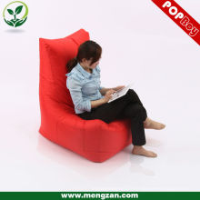 Fauteuil à bonnet rouge incroyable et rouge, chaise classique en gros beanbag